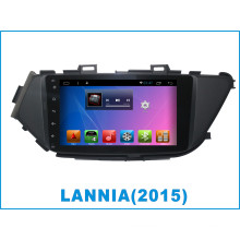 Système Android Car DVD pour Lannia Ecran tactile 8 pouces avec navigation GPS